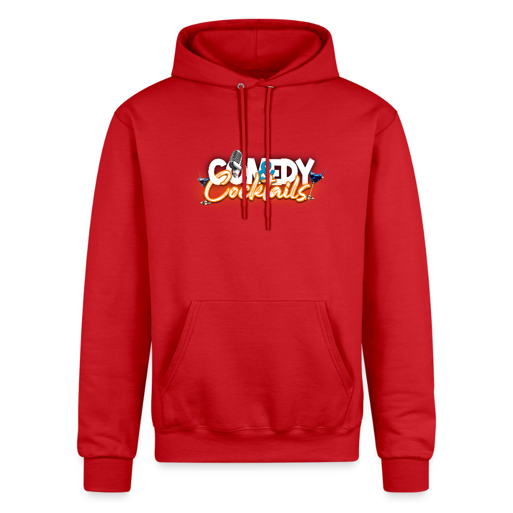 Comedy & Cocktails  Unisex Powerblend Hoodie - Scarlet