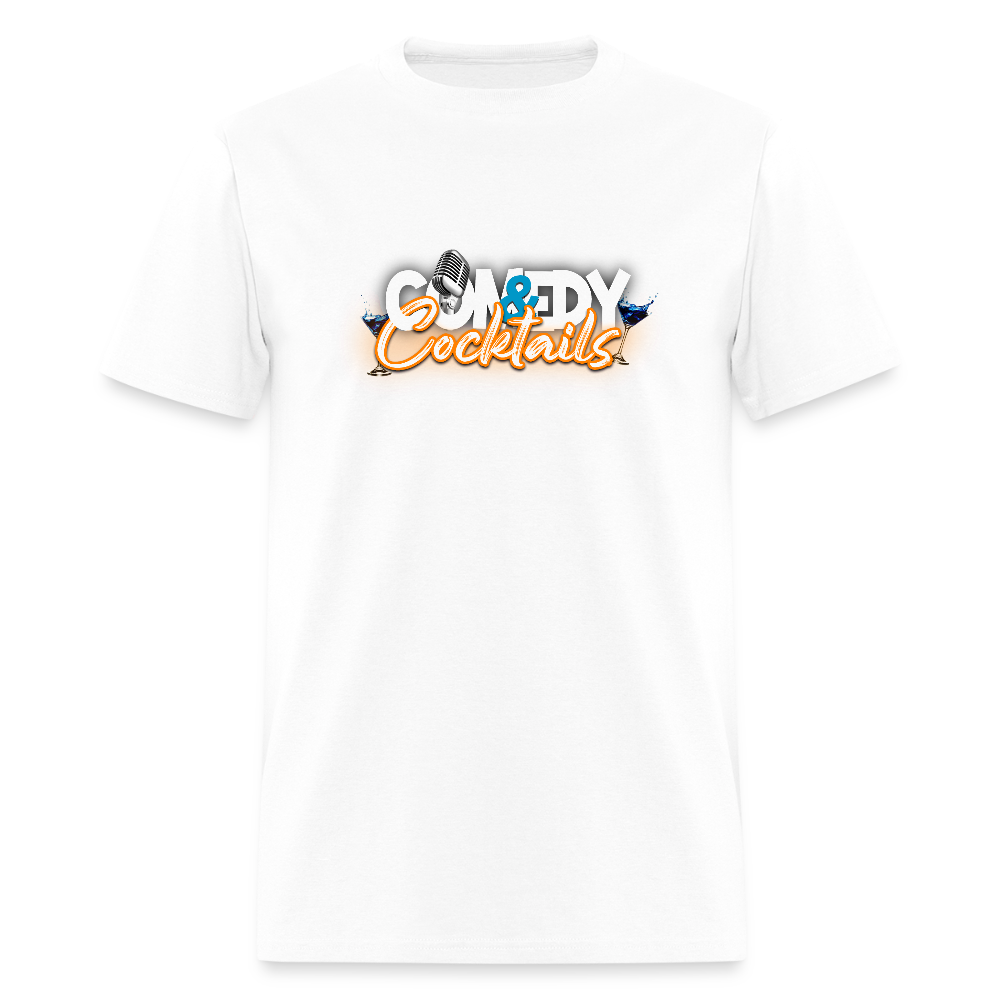 Comedy & Cocktails T-Shirt - white