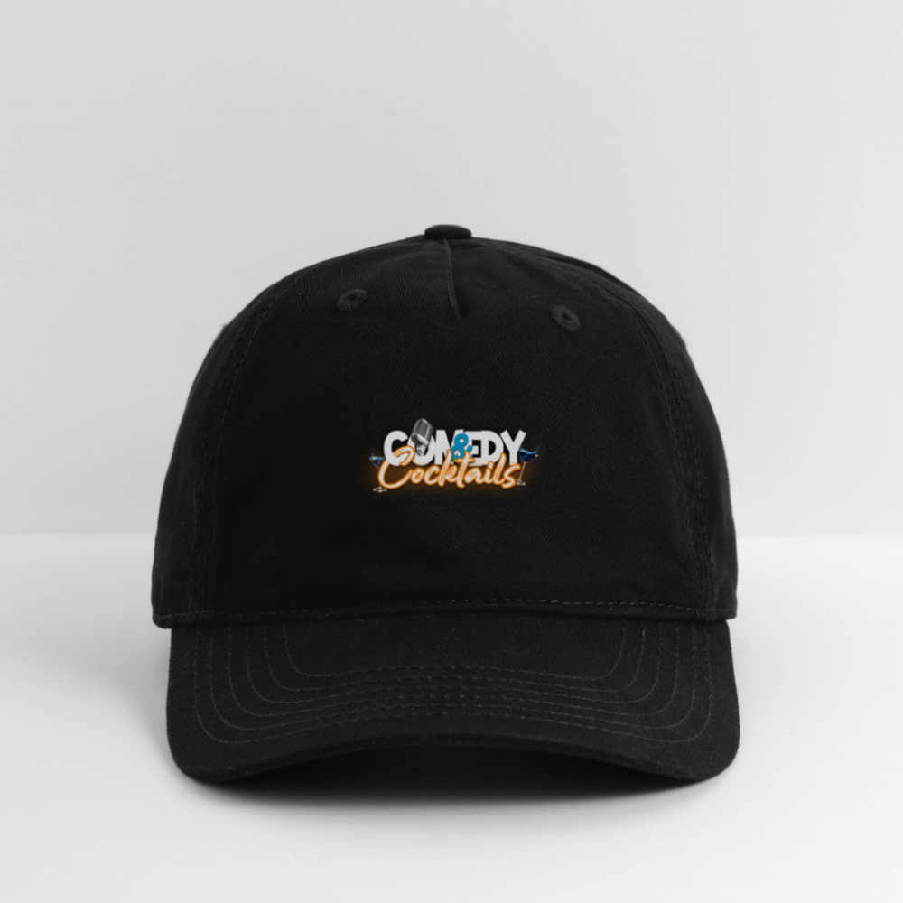 Organic Baseball Cap - black