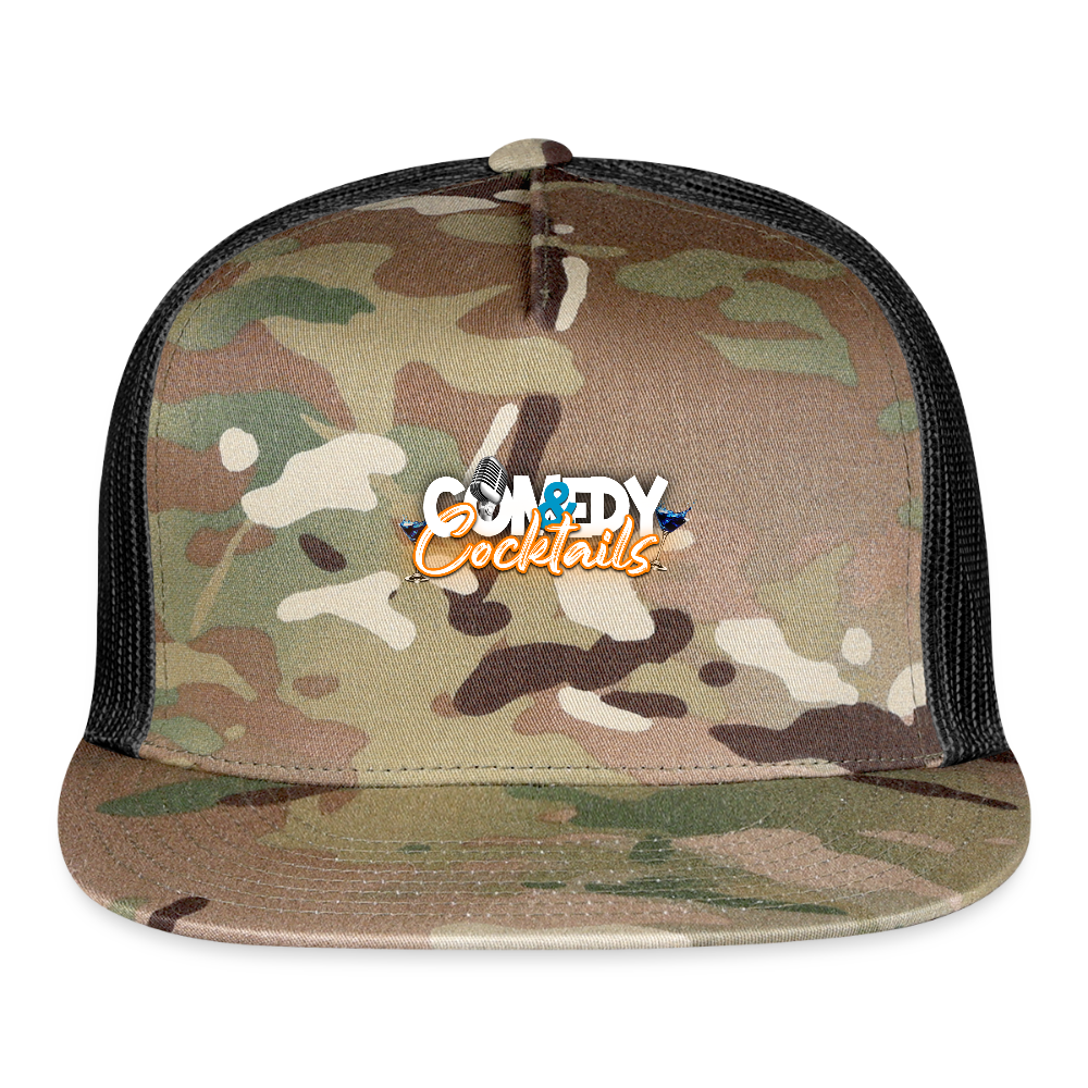 Trucker Hat - MultiCam\black