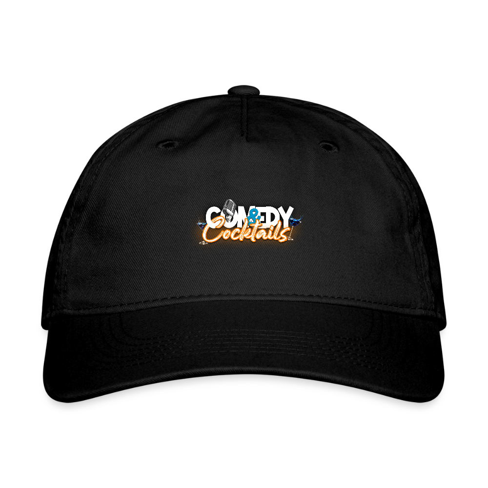 Organic Baseball Cap - black