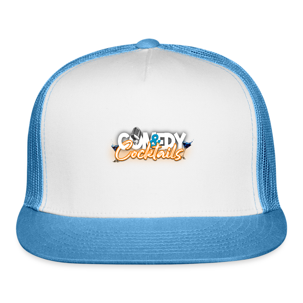 Trucker Hat - white/blue
