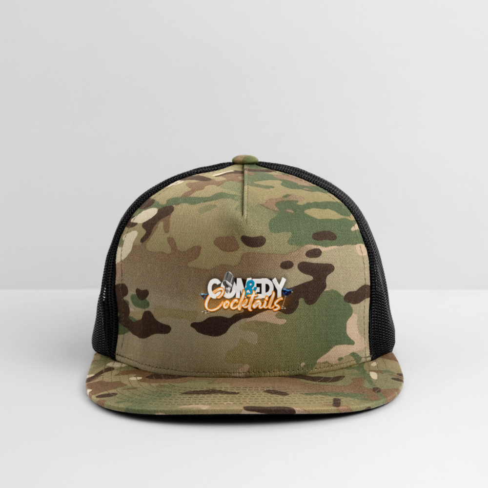 Trucker Hat - MultiCam\black