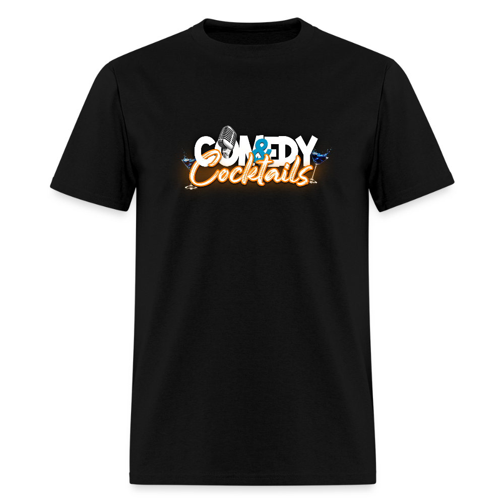 Comedy & Cocktails T-Shirt - black