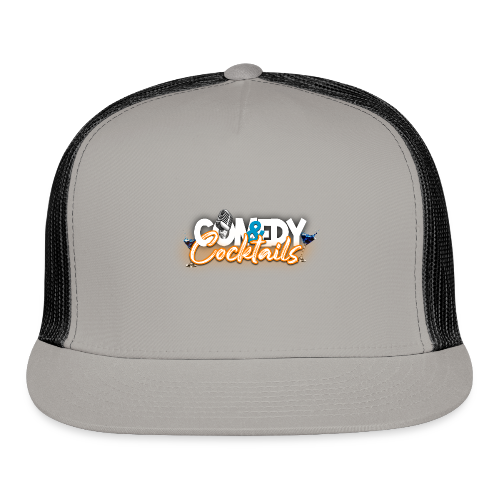 Trucker Hat - gray/black