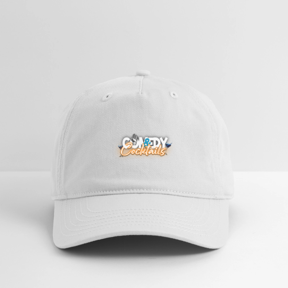Organic Baseball Cap - white