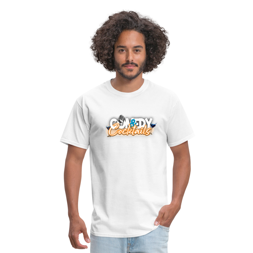 Comedy & Cocktails T-Shirt - white