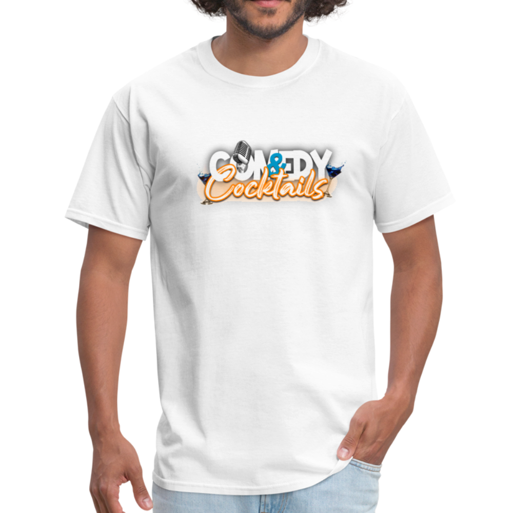 Comedy & Cocktails T-Shirt - white